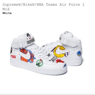 シュプリーム(Supreme)の【新品】SUPREME NIKE NBA TEAMS Air Force 1(スニーカー)