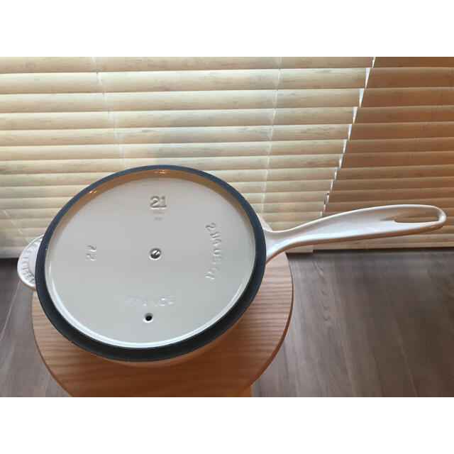 美品】ル・クルーゼ 21㎝ デューン ソースパン (片手鍋) | www