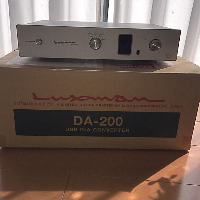 アキアカネ Luxman USB-DAC  DA-200