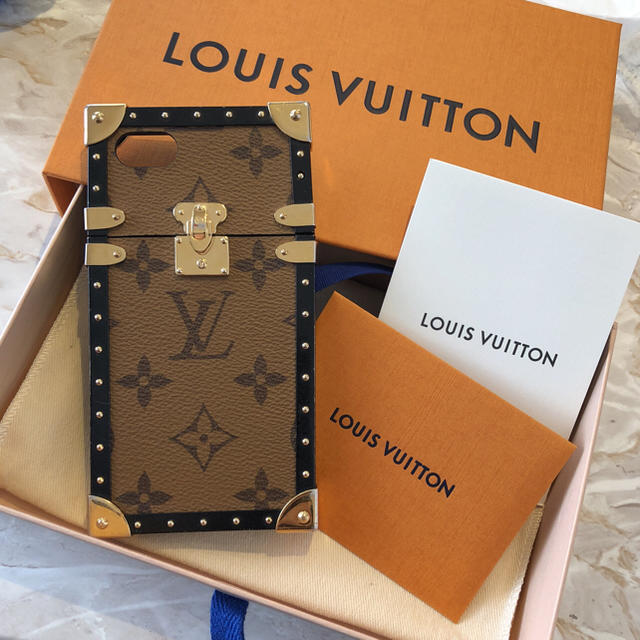 おしゃれ iphone8plus ケース バンパー 、 LOUIS VUITTON - LV. アイ・トランクiPhone7.6の通販 by やんにょんしょぷ｜ルイヴィトンならラクマ