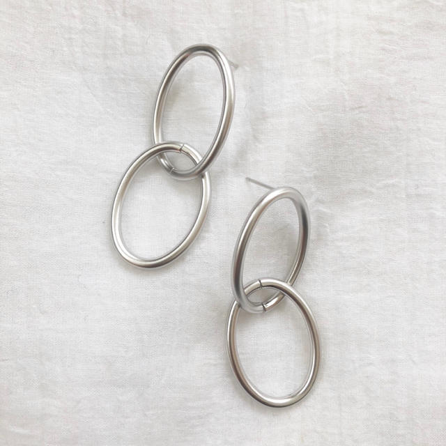 DEUXIEME CLASSE(ドゥーズィエムクラス)のimport double circle pierce    014 レディースのアクセサリー(ピアス)の商品写真