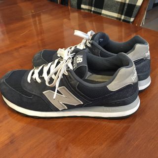 ニューバランス(New Balance)のニューバランス 574 27.5cm  US9.5 ネイビー 紺(スニーカー)