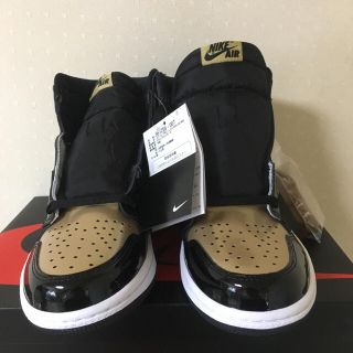 ナイキ(NIKE)のAIR JORDAN 1 RETRO HIGH OG NRG GOLD TOE(スニーカー)