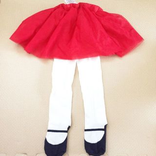 ジンボリー(GYMBOREE)の新品 未使用 GYMBOREE ジンボリー 70 80タイツ付チュールスカート(スカート)