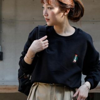 フリークスストア(FREAK'S STORE)のFREAK'S STORE 【別注商品】ベアー刺繍クルーネックスウェット(トレーナー/スウェット)