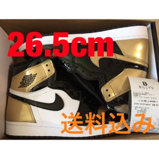 ナイキ(NIKE)の3月限定の価格【送料込】AIR JORDAN 1 NRG GOLD TOE(スニーカー)