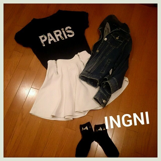 INGNI(イング)のINGNIコーデセット レディースのスカート(ミニスカート)の商品写真
