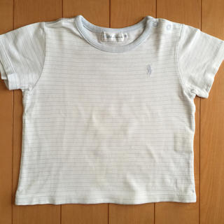 ラルフローレン(Ralph Lauren)のラルフローレン Tシャツ80水色(Ｔシャツ)
