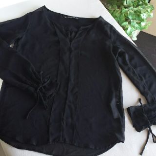 ザラ(ZARA)のZARA　シフォンブラウス★(シャツ/ブラウス(長袖/七分))