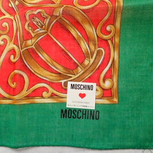 MOSCHINO(モスキーノ)の【moschino】ハンカチ（薄手） レディースのファッション小物(ハンカチ)の商品写真
