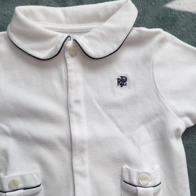 Ralph Lauren(ラルフローレン)のラルフローレン ロゴロンパース キッズ/ベビー/マタニティのベビー服(~85cm)(ロンパース)の商品写真