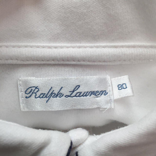 Ralph Lauren(ラルフローレン)のラルフローレン ロゴロンパース キッズ/ベビー/マタニティのベビー服(~85cm)(ロンパース)の商品写真