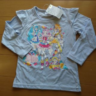 バンダイ(BANDAI)の新品タグ付き☆はぐっとプリキュアロンT(100)(Tシャツ/カットソー)