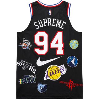 supreme NIKE NBA タンクトップ 黒 M