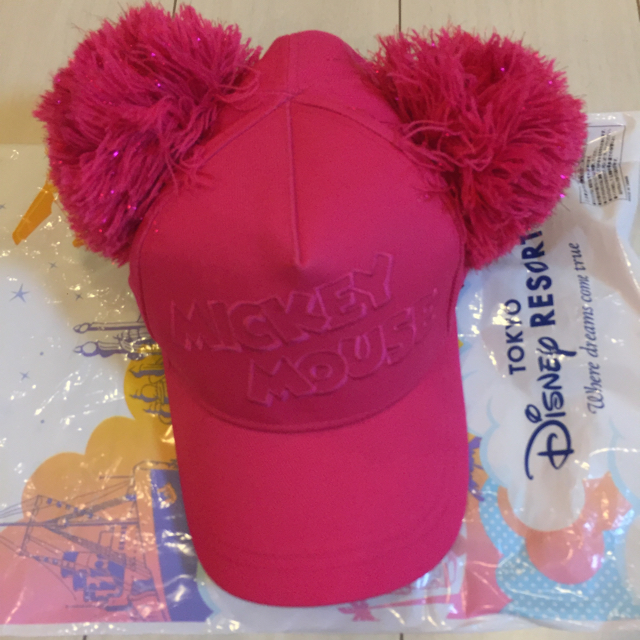 Disney(ディズニー)のディズニー ポンポンキャップ 新作！ レディースの帽子(キャップ)の商品写真