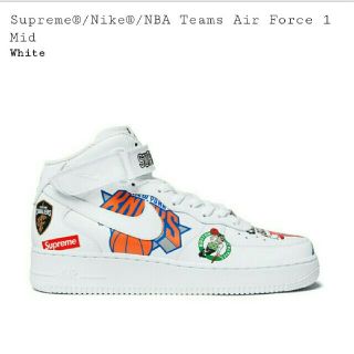 シュプリーム(Supreme)の28 Supreme/NIKE/NBA Teams Air Force1 Mid(スニーカー)