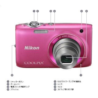 ニコン(Nikon)のNikon COOLPIX s3100(コンパクトデジタルカメラ)