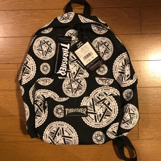 スラッシャー(THRASHER)の未使用品 THRASHER 黒 BLACK 35周年記念 BACKPACK(リュック/バックパック)