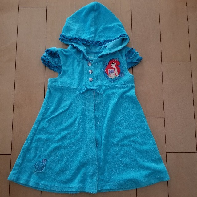 3T アリエル水着　タオルワンピースセット キッズ/ベビー/マタニティのキッズ服女の子用(90cm~)(水着)の商品写真