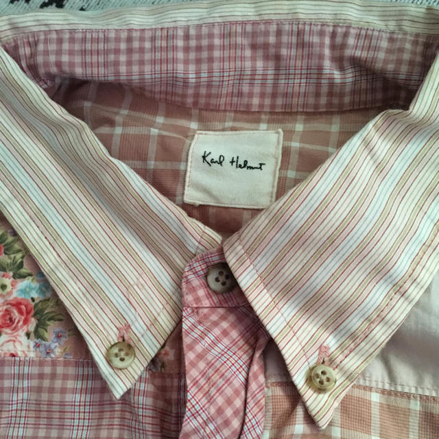 Karl Helmut(カールヘルム)のカールヘルム パッチワークシャツ メンズのトップス(シャツ)の商品写真
