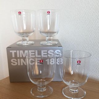 イッタラ(iittala)のイッタラ レンピ グラス 340ml 4個セット カステレヘルミタンブラー ×2(グラス/カップ)