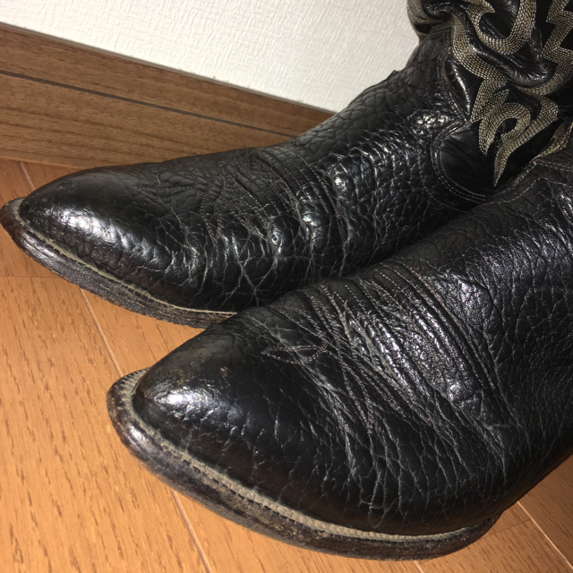 Tony Lama(トニーラマ)のジャスティン ウェスタンブーツ US 8.5 EE メンズの靴/シューズ(ブーツ)の商品写真