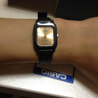 カシオ(CASIO)のCASIO 腕時計 ゴールド レディース(腕時計)