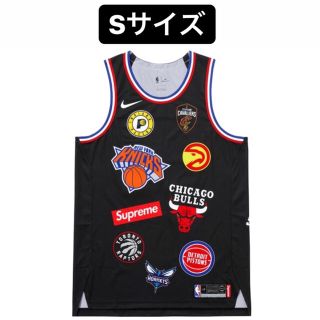 シュプリーム(Supreme)の18ss Supreme Nike NBA Authentic Jersey 黒(バスケットボール)