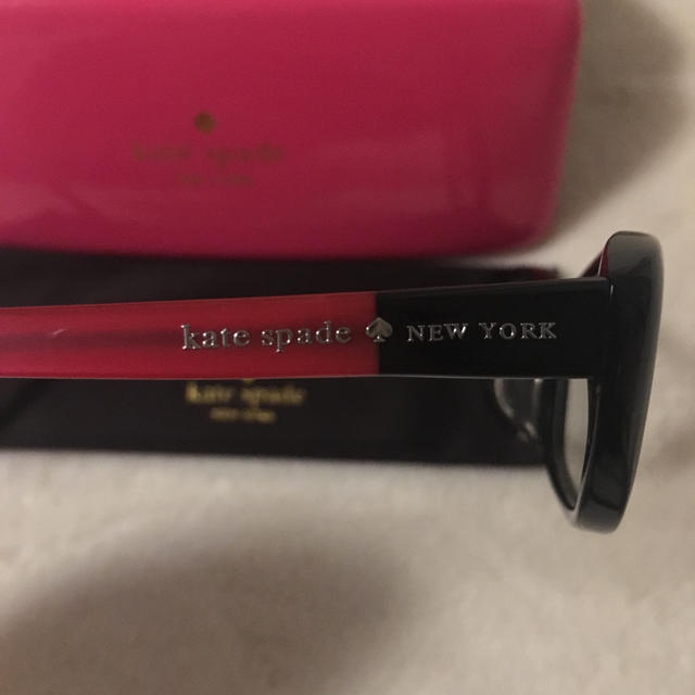 kate spade new york(ケイトスペードニューヨーク)の新品未使用kate spade メガネフレーム🕶♡ レディースのファッション小物(サングラス/メガネ)の商品写真