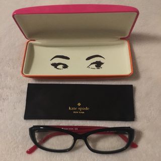 ケイトスペードニューヨーク(kate spade new york)の新品未使用kate spade メガネフレーム🕶♡(サングラス/メガネ)