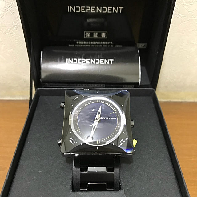 CITIZEN(シチズン)のINDEPENDENT(インディペンデント) 型番	ITX21-5001 メンズの時計(腕時計(デジタル))の商品写真