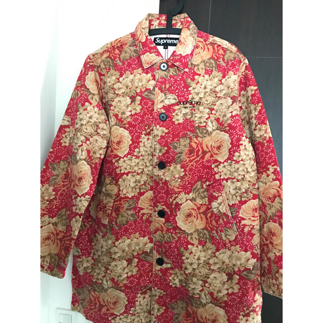 Supreme(シュプリーム)のSupreme washed trench coat 希少M メンズのジャケット/アウター(トレンチコート)の商品写真