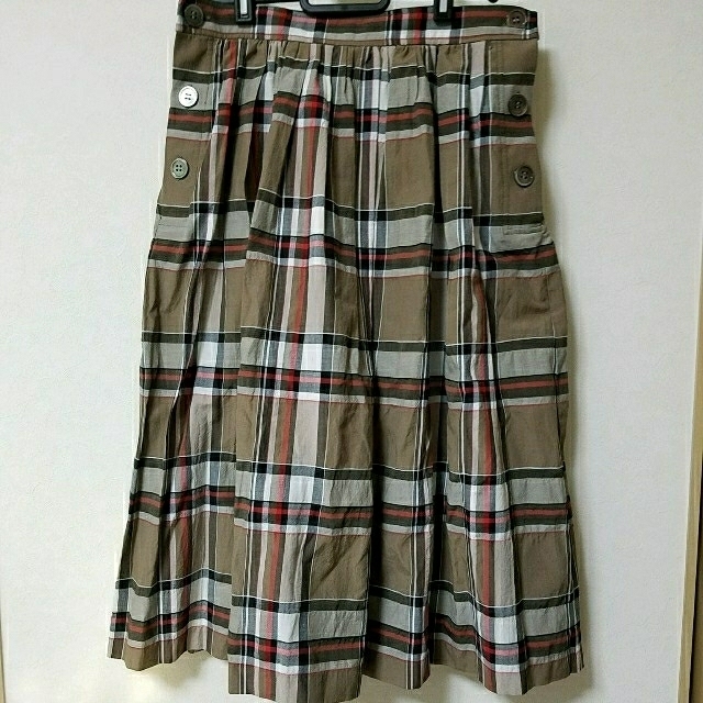 INED(イネド)のみったん様専用☆タータンチェックのスカート レディースのスカート(ひざ丈スカート)の商品写真