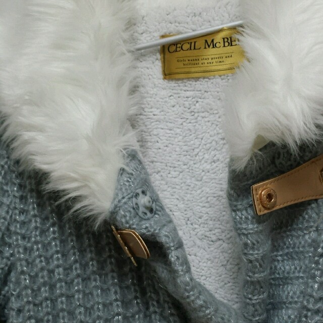 CECIL McBEE(セシルマクビー)の新品♡セシルもこふわアウター レディースのジャケット/アウター(毛皮/ファーコート)の商品写真