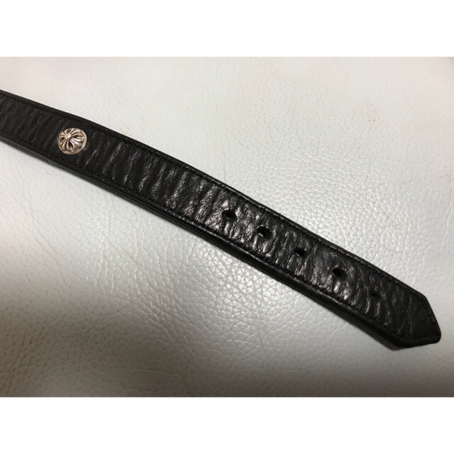 Chrome Hearts(クロムハーツ)のクロムハーツ レザーブレスCHROMEHEARTSゴローズカレッジリング メンズのアクセサリー(ブレスレット)の商品写真