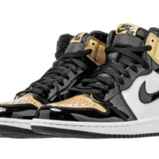 ナイキ(NIKE)の国内正規品 NIKE AIRJORDAN 1 OG NRG GOLD 25.0(スニーカー)