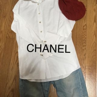 シャネル(CHANEL)の極美品CHANEL  長袖シャツ(シャツ/ブラウス(長袖/七分))