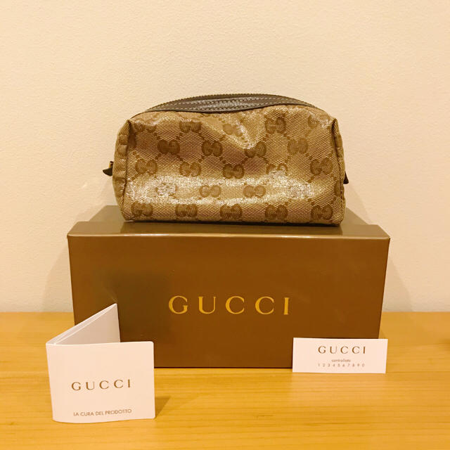 Gucci(グッチ)のKiti様専用☆グッチ GUCCI ポーチ☆ レディースのファッション小物(ポーチ)の商品写真