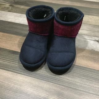 ハリスツイード(Harris Tweed)のキッズ用ムートン(ブーツ)