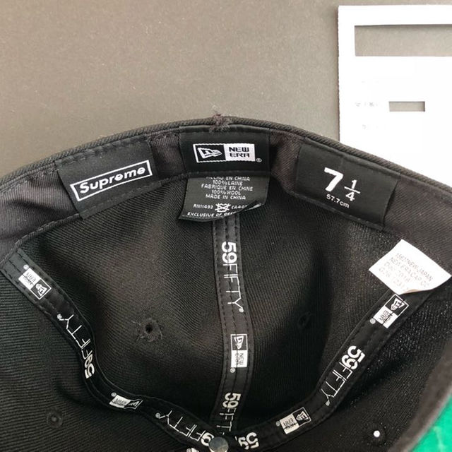 supreme newera boxlogo 7 1/4