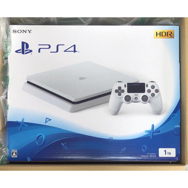 ☆新品☆ PS4 1TB CUH-2100BB02 グレイシャーホワイトプレイステーション