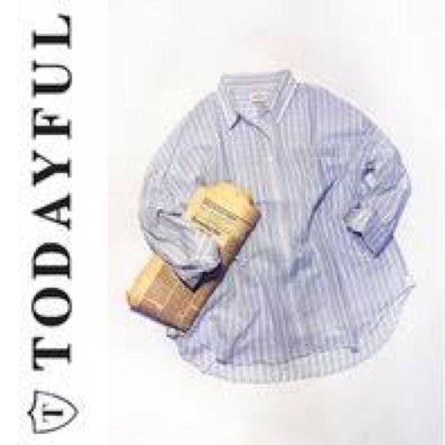 TODAYFUL(トゥデイフル)のtodayful ストライプシャツ レディースのトップス(シャツ/ブラウス(長袖/七分))の商品写真