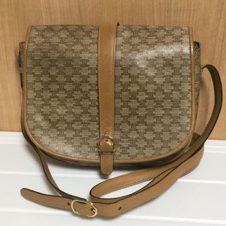 セリーヌ(celine)のセリーヌ ショルダーバッグ celine マカダム  ベージュ(ショルダーバッグ)