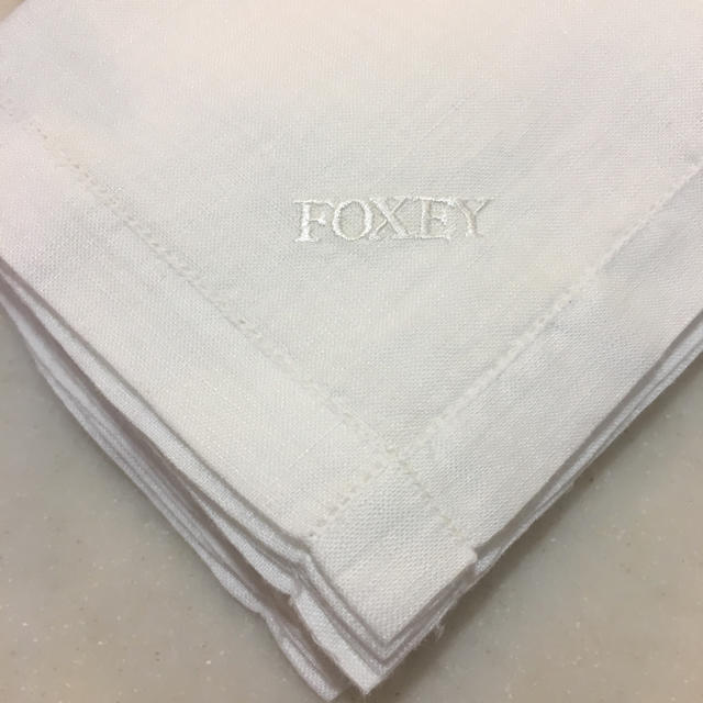 FOXEY(フォクシー)のFOXEYハンカチ10枚セット♡ レディースのファッション小物(ハンカチ)の商品写真