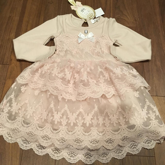 新品 バースデイ マジョリカ ドレス ワンピース キッズ/ベビー/マタニティのキッズ服女の子用(90cm~)(ワンピース)の商品写真