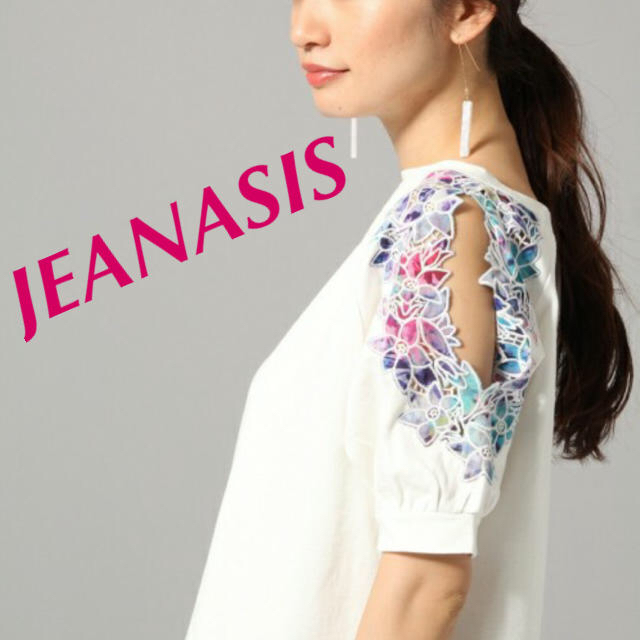 JEANASIS(ジーナシス)のJEANASIS ♡ カットソー レディースのトップス(カットソー(半袖/袖なし))の商品写真