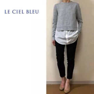 ルシェルブルー(LE CIEL BLEU)のましきんぐていぷ様専用☆美品☆ルシェルブルー☆スウェット☆セオリー  (トレーナー/スウェット)