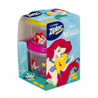 ディズニー(Disney)の新品☆ジップロック コンテナ☆アリエルセット　(容器)