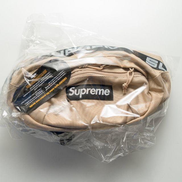 18SS Supreme Waist Bag Tan シュプリーム ウエスト-