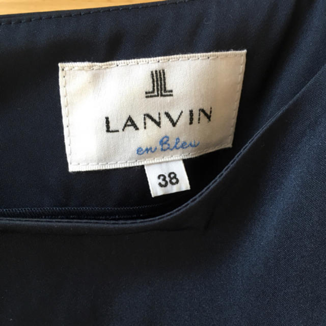 LANVIN en Bleu(ランバンオンブルー)の《セール3/18まで》LANVIN en Bleu ワンピース レディースのワンピース(ひざ丈ワンピース)の商品写真